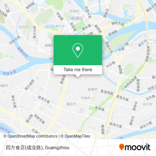 四方食店(成业路) map