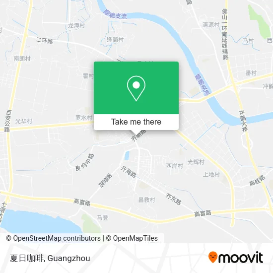 夏日咖啡 map
