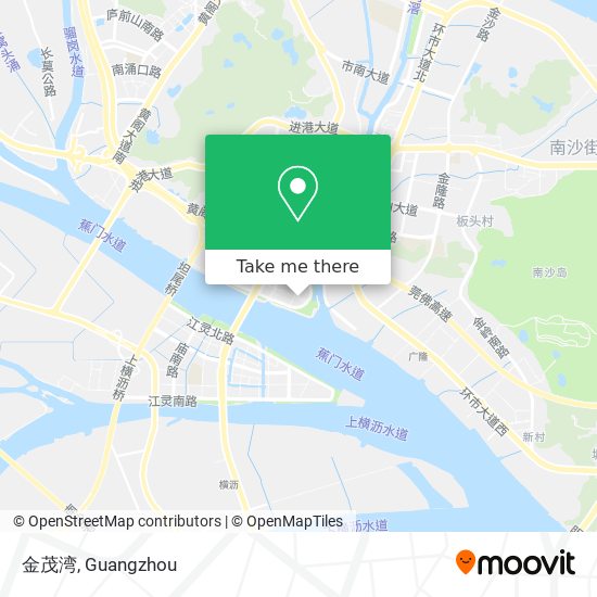 金茂湾 map