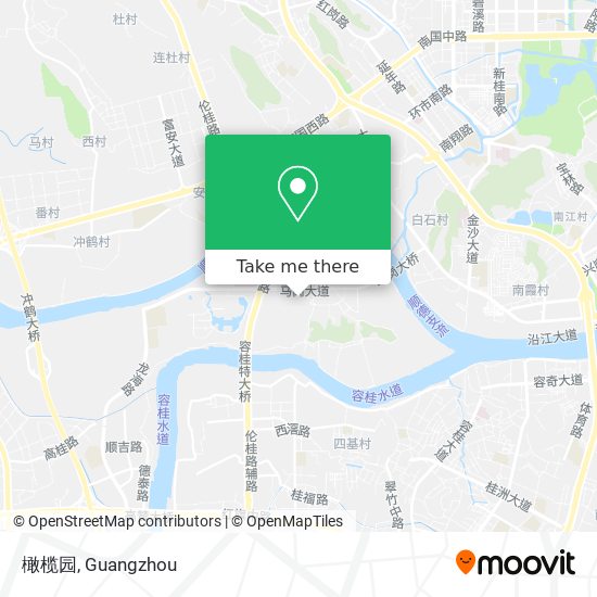 橄榄园 map