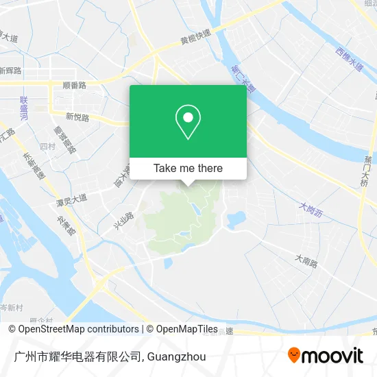 广州市耀华电器有限公司 map