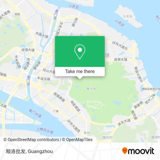 顺港批发 map