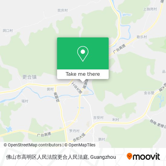 佛山市高明区人民法院更合人民法庭 map