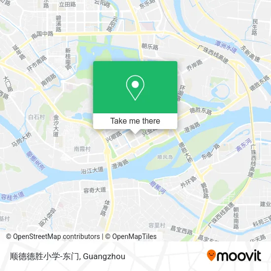 顺德德胜小学-东门 map