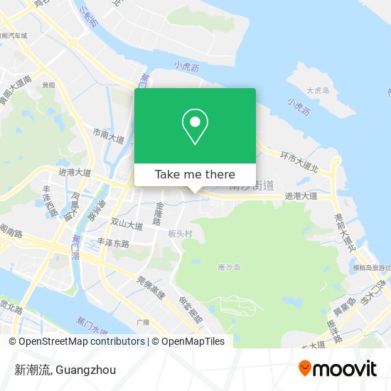 新潮流 map