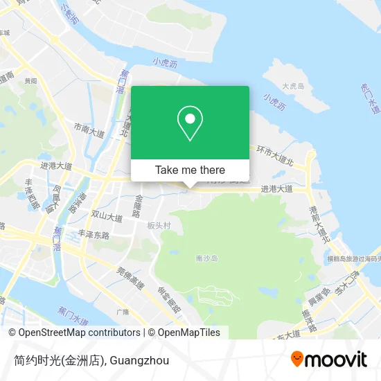 简约时光(金洲店) map