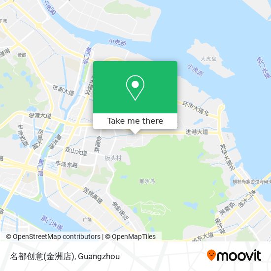 名都创意(金洲店) map