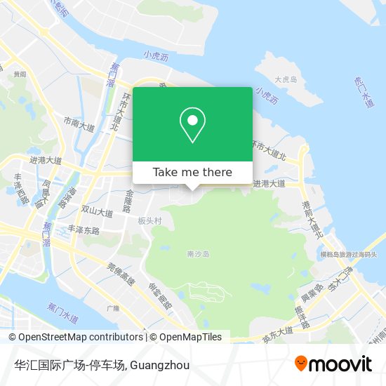 华汇国际广场-停车场 map