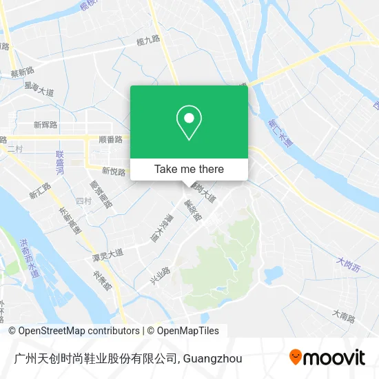 广州天创时尚鞋业股份有限公司 map