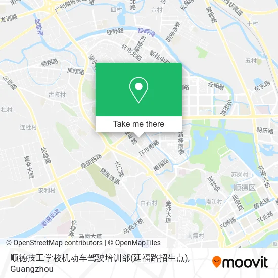 顺德技工学校机动车驾驶培训部(延福路招生点) map
