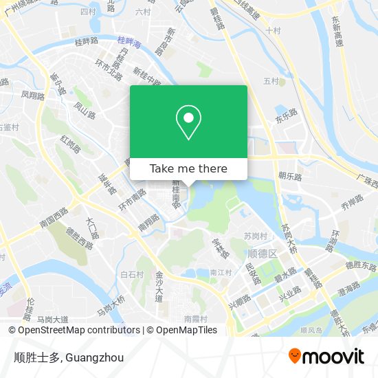 顺胜士多 map