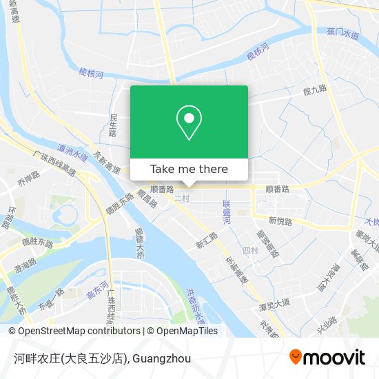 河畔农庄(大良五沙店) map