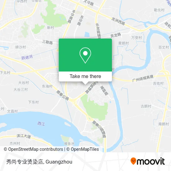 秀尚专业烫染店 map