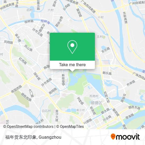 福年货东北印象 map