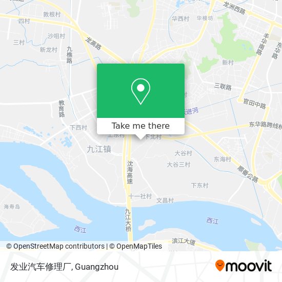 发业汽车修理厂 map
