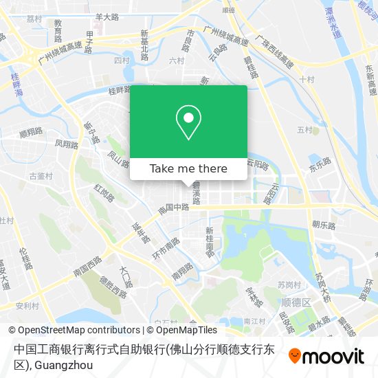 中国工商银行离行式自助银行(佛山分行顺德支行东区) map