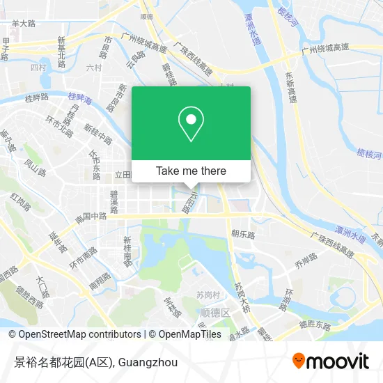 景裕名都花园(A区) map