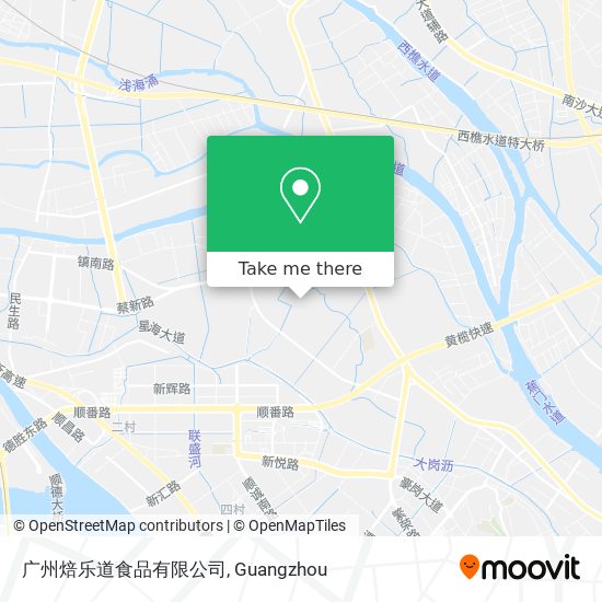 广州焙乐道食品有限公司 map