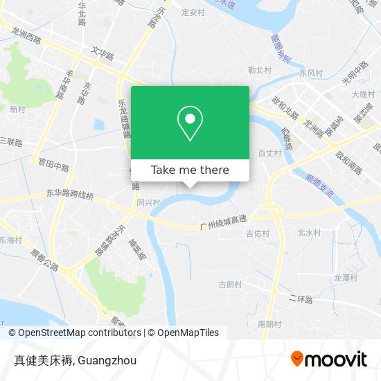 真健美床褥 map