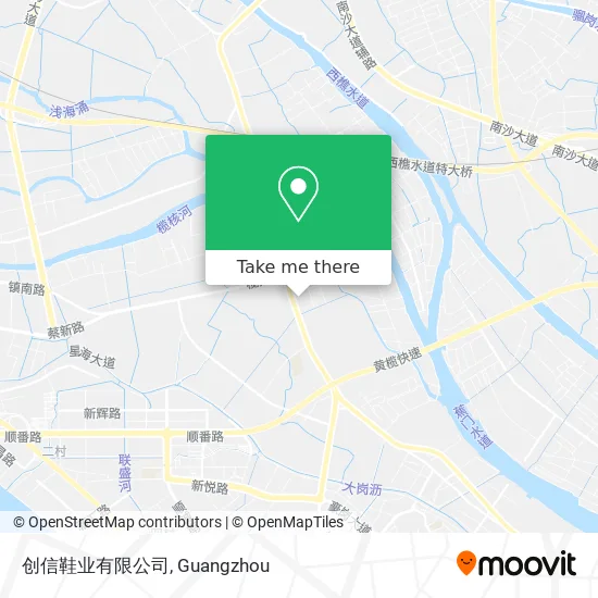 创信鞋业有限公司 map