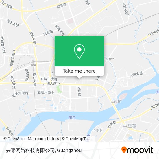 去哪网络科技有限公司 map