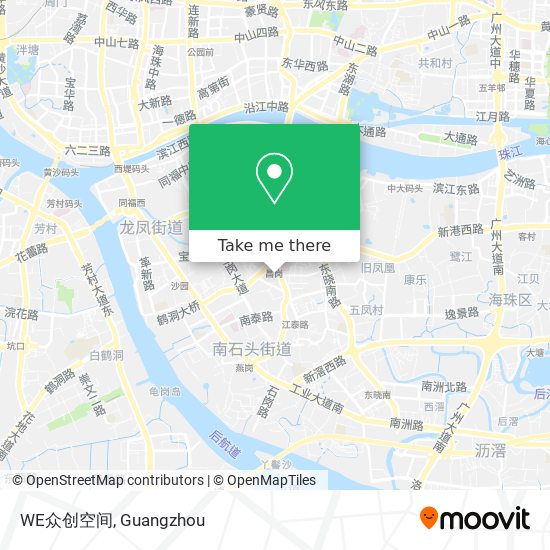 WE众创空间 map