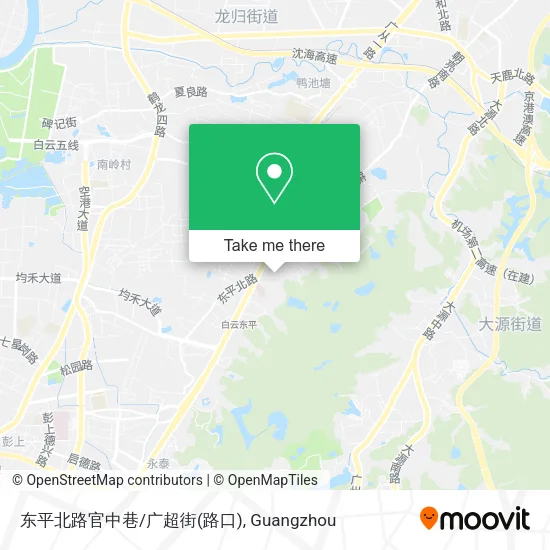 东平北路官中巷/广超街(路口) map