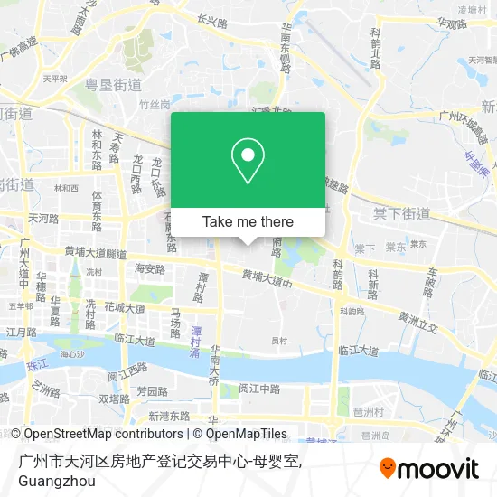 广州市天河区房地产登记交易中心-母婴室 map