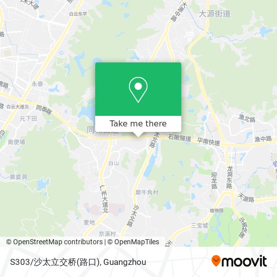 S303/沙太立交桥(路口) map