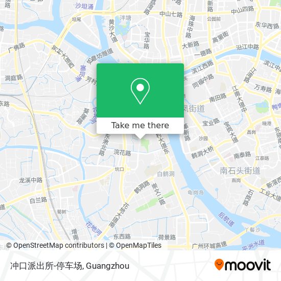 冲口派出所-停车场 map
