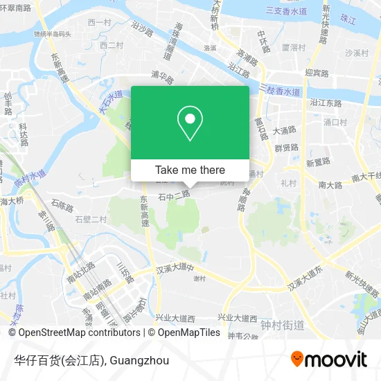 华仔百货(会江店) map