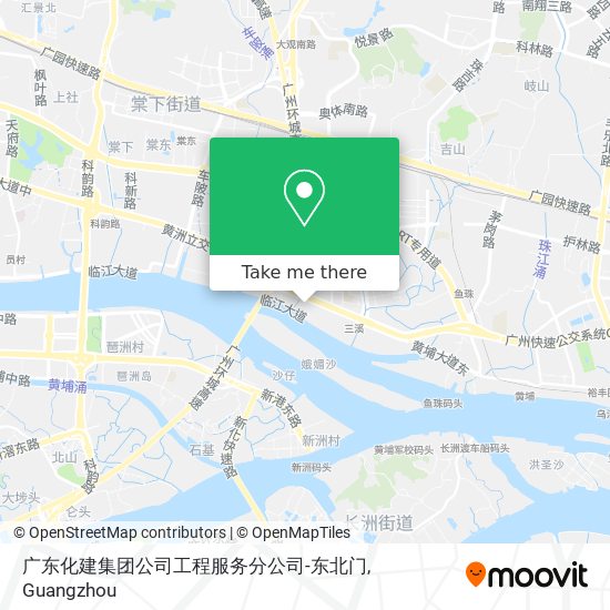 广东化建集团公司工程服务分公司-东北门 map