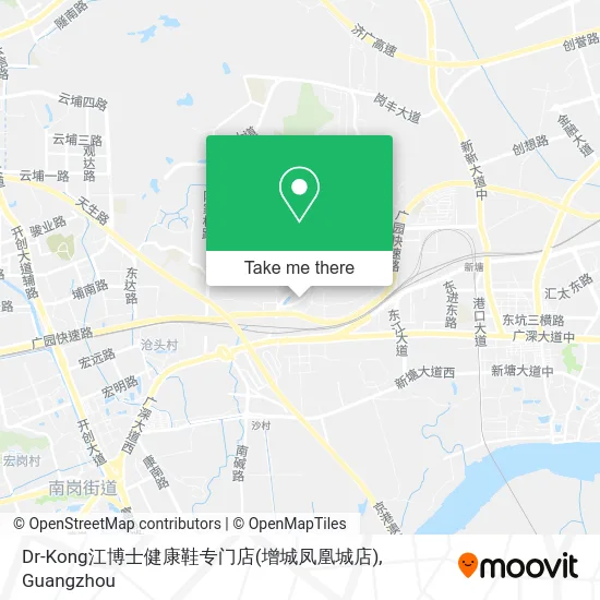 Dr-Kong江博士健康鞋专门店(增城凤凰城店) map