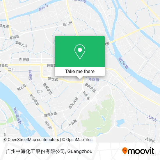广州中海化工股份有限公司 map