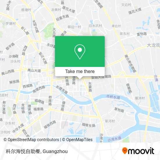 科尔海悦自助餐 map