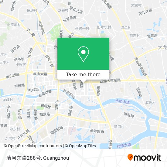 清河东路288号 map