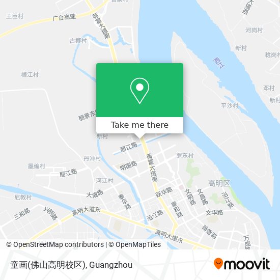 童画(佛山高明校区) map