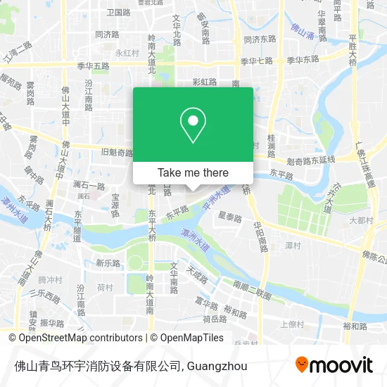 佛山青鸟环宇消防设备有限公司 map