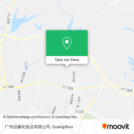 广州品赫化妆品有限公司 map