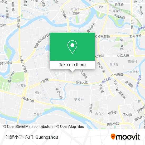 仙涌小学-东门 map