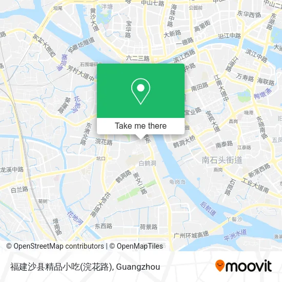 福建沙县精品小吃(浣花路) map