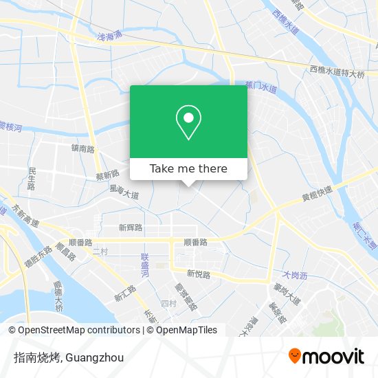 指南烧烤 map