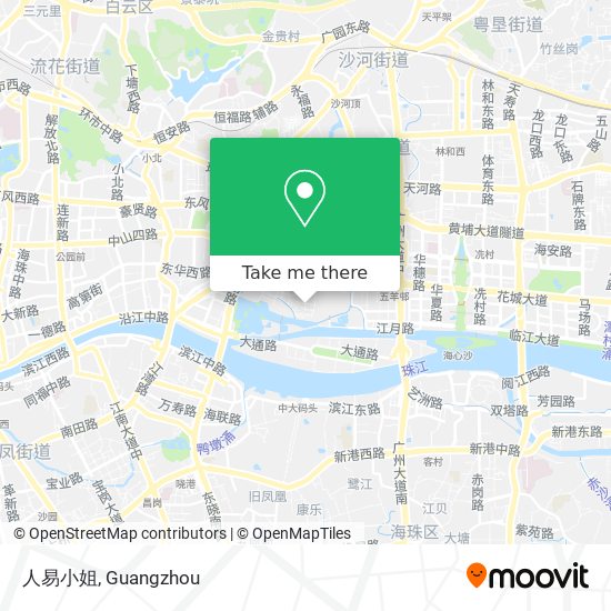 人易小姐 map