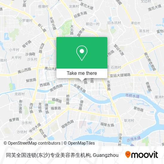 同芙全国连锁(东沙)专业美容养生机构 map