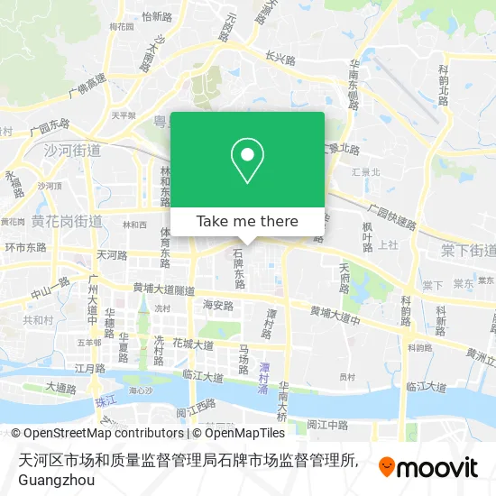 天河区市场和质量监督管理局石牌市场监督管理所 map