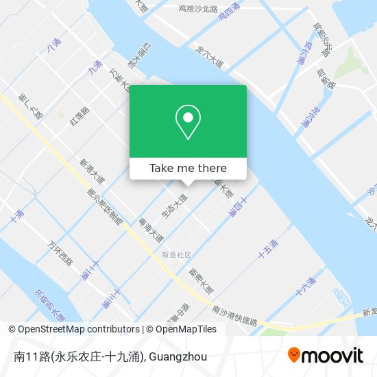 南11路(永乐农庄-十九涌) map