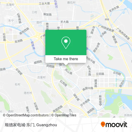 顺德家电城-东门 map
