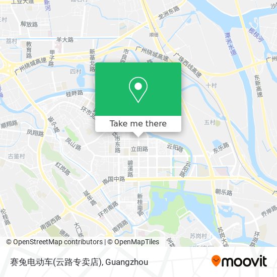 赛兔电动车(云路专卖店) map