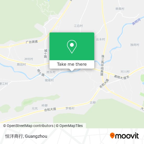 恒洋商行 map