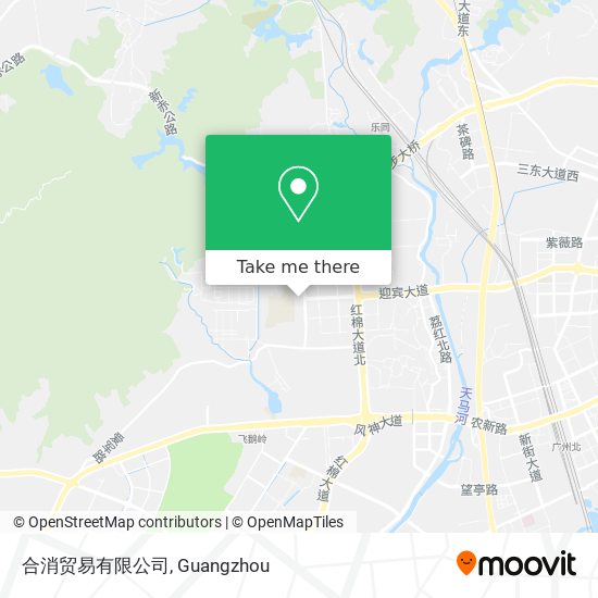 合消贸易有限公司 map